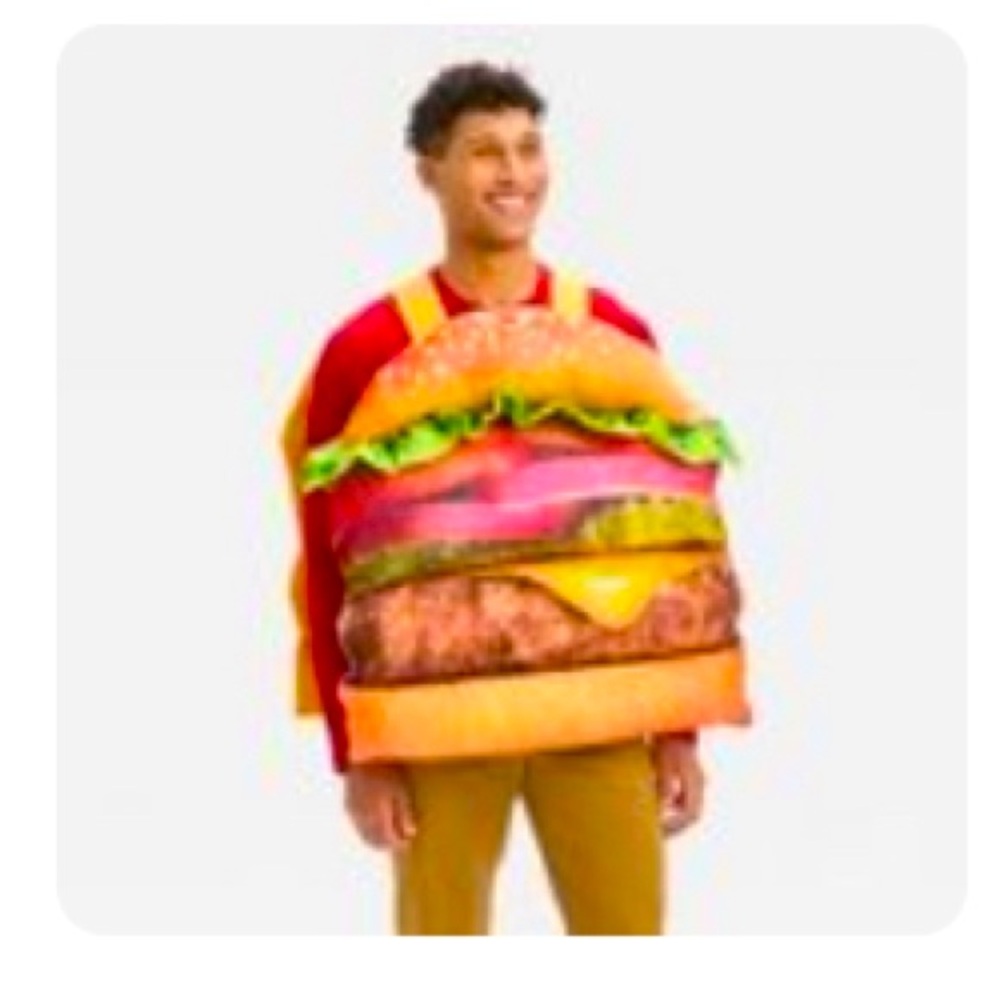Target hamburger costume